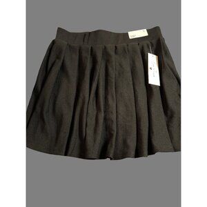 Love‎ Streak Juniors Black Pleated Short Skirt
